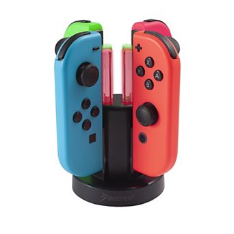 For Nintendo Switch Joy-con Controller Charger Led Light Charging Station Dock