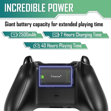 Dual Charging Dock Station Controller Charger W/ 2x Battery Packs For Xbox One