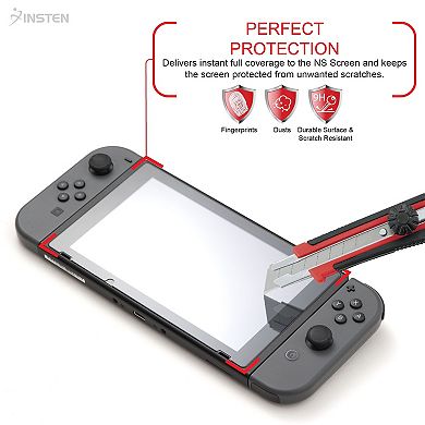 For Nintendo Switch Ultra Hd Full Coverage Lcd Guard Screen Protector [3pcs-set]