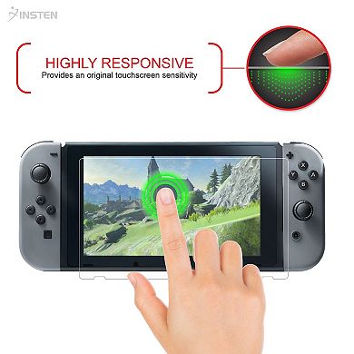 For Nintendo Switch Ultra Hd Full Coverage Lcd Guard Screen Protector [3pcs-set]