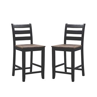 Linon Colm Counter Stool 2 pc Set