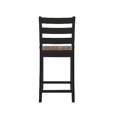 Linon Colm Counter Stool 2-piece Set