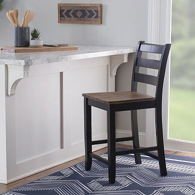 Linon Colm Counter Stool 2-piece Set