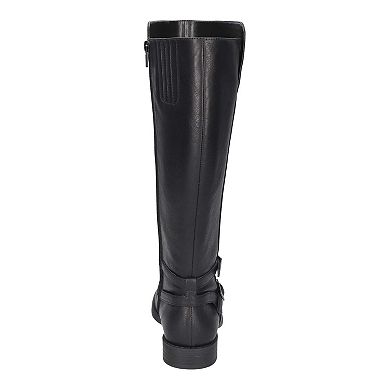 Easy Street Bay Plus Plus by Easy Street Women's Wide Athletic Calf Tall Boots