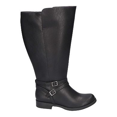 Easy Street Bay Plus Plus by Easy Street Women's Wide Athletic Calf Tall Boots