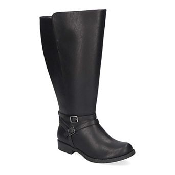 Easy Street Bay Plus Plus by Easy Street Women's Wide Athletic Calf Tall Boots