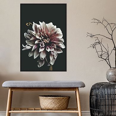 Amanti Art Dazed Dahlia by Beatrice Kiss Framed Canvas Wall Art Print