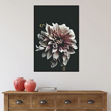 Amanti Art Dazed Dahlia by Beatrice Kiss Framed Canvas Wall Art Print