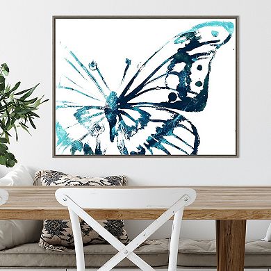 Amanti Art Butterfly Imprint V by June Erica Vess Framed Canvas Wall Art Print