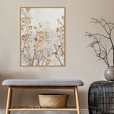 Amanti Art Botanical Bliss I Framed Canvas Wall Art