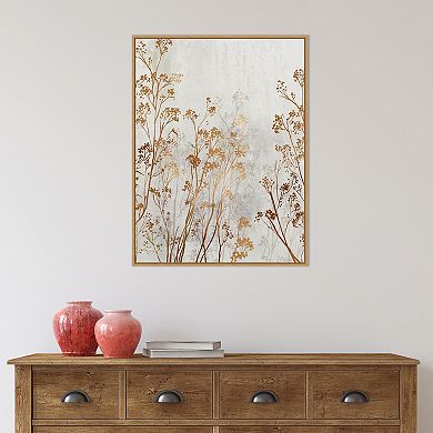 Amanti Art Botanical Bliss I Framed Canvas Wall Art