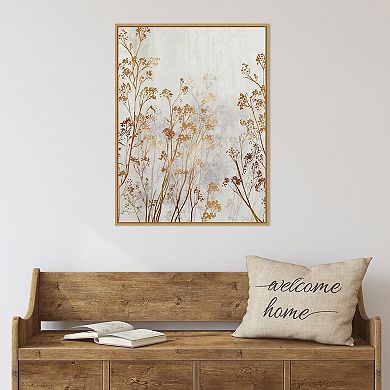 Amanti Art Botanical Bliss I Framed Canvas Wall Art
