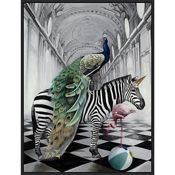 Amanti Art In Wonderland Framed Canvas Wall Art Print