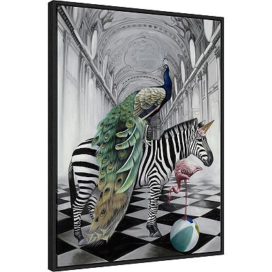 Amanti Art In Wonderland Framed Canvas Wall Art Print