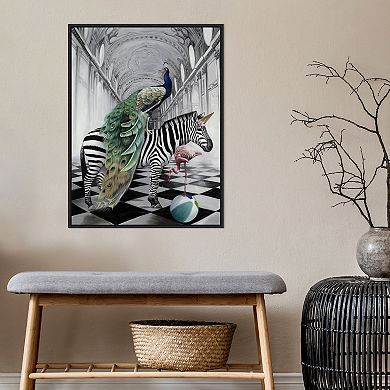 Amanti Art In Wonderland Framed Canvas Wall Art Print