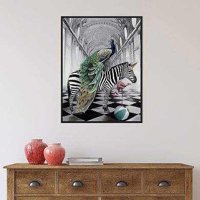 Amanti Art In Wonderland Framed Canvas Wall Art Print
