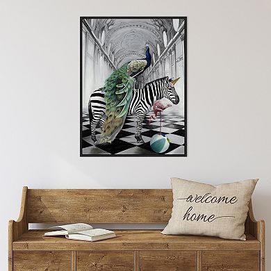Amanti Art In Wonderland Framed Canvas Wall Art Print