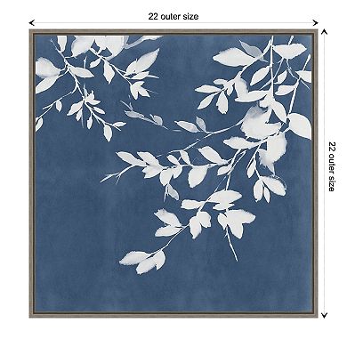 Amanti Art Indigo Sky I Framed Canvas Wall Art
