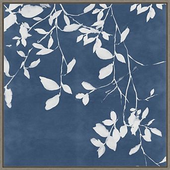 Amanti Art Indigo Sky II Framed Canvas Wall Art