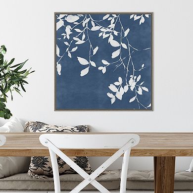 Amanti Art Indigo Sky II Framed Canvas Wall Art