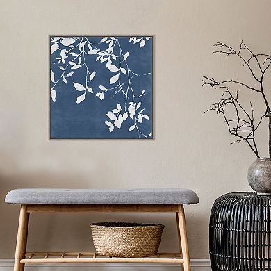 Amanti Art Indigo Sky II Framed Canvas Wall Art
