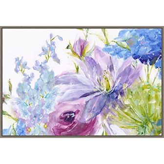Amanti Art Gathered Garden Framed Canvas Wall Art