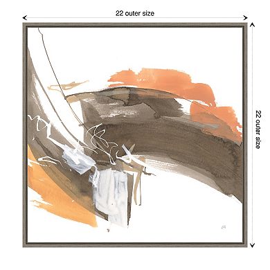 Amanti Art Melody III Framed Canvas Wall Art