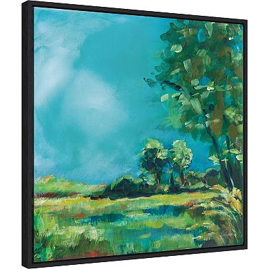 Amanti Art July Meadow by Sue Schlabach Framed Canvas Wall Art