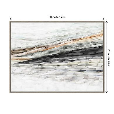 Amanti Art Lady of the Rocks II Framed Canvas Wall Art