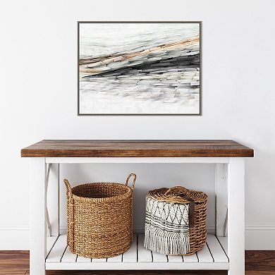 Amanti Art Lady of the Rocks II Framed Canvas Wall Art
