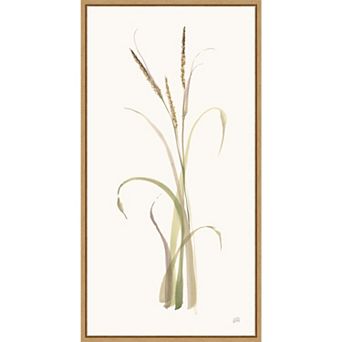 Amanti Art Lyme Grass Framed Canvas Wall Art