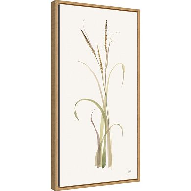 Amanti Art Lyme Grass Framed Canvas Wall Art