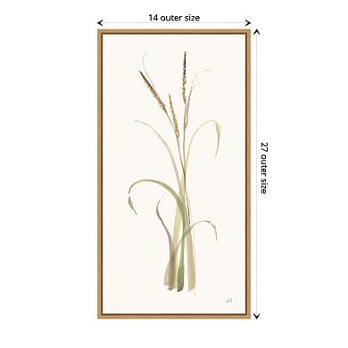 Amanti Art Lyme Grass Framed Canvas Wall Art