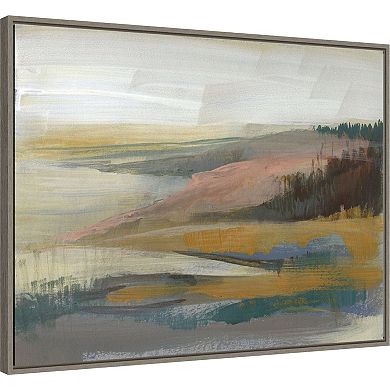 Amanti Art Northwest Cove II Framed Canvas Wall Art Print