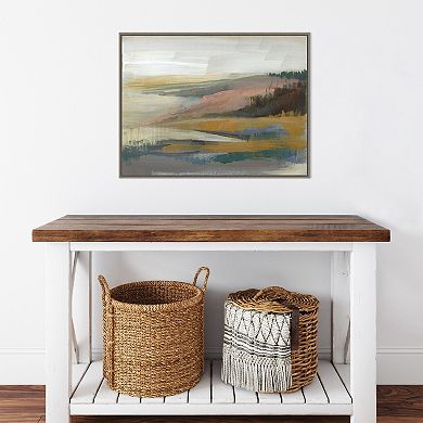 Amanti Art Northwest Cove II Framed Canvas Wall Art Print