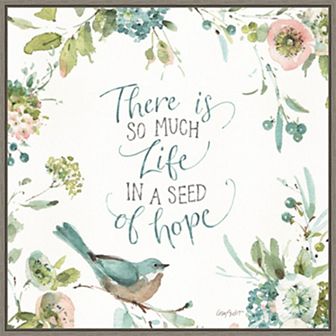 Amanti Art Mint Crush 09 Framed Canvas Wall Art