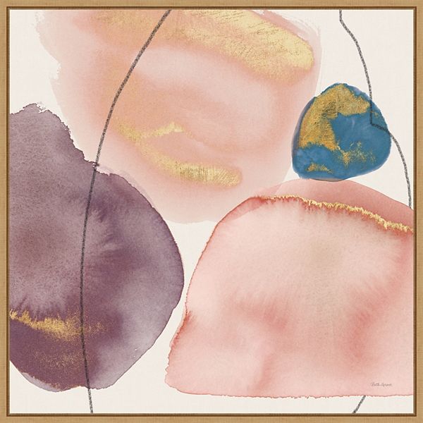 Amanti Art Petal Passion XI Eventide Framed Canvas Wall Art