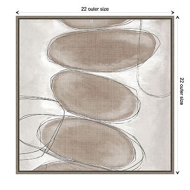 Amanti Art Modern Inuk Shuk I Framed Canvas Wall Art