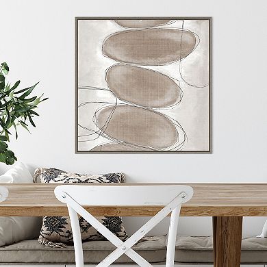 Amanti Art Modern Inuk Shuk I Framed Canvas Wall Art
