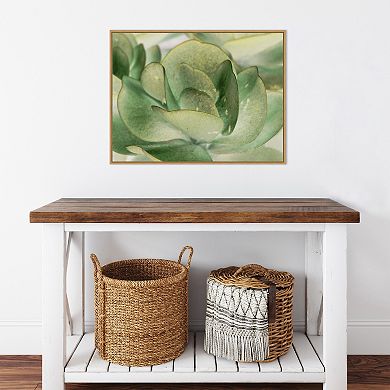 Amanti Art Petal I by Tang Ling Framed Canvas Wall Art Print