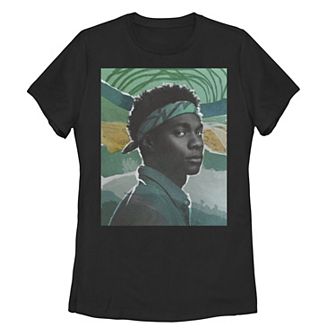 Juniors' Outer Banks Collage Background Pope Poster Graphic Tee