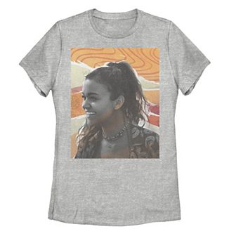 Juniors' Outer Banks Collage Background Kiara Poster Graphic Tee