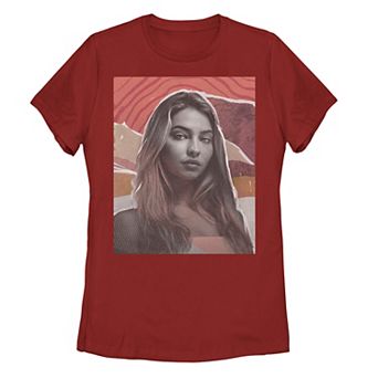 Juniors' Outer Banks Collage Background Sarah Poster Graphic Tee