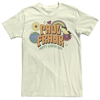 Juniors' Paul Frank Happy Earth Day Boyfriend Graphic Tee