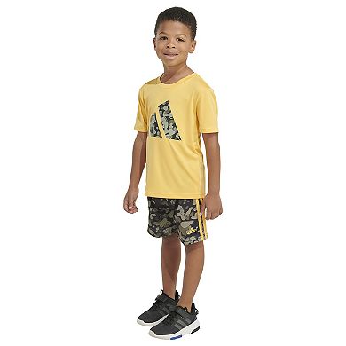 Boys 4-7 adidas Tee & Shorts Set