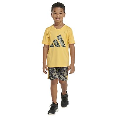 Boys 4 7 adidas Tee Shorts Set