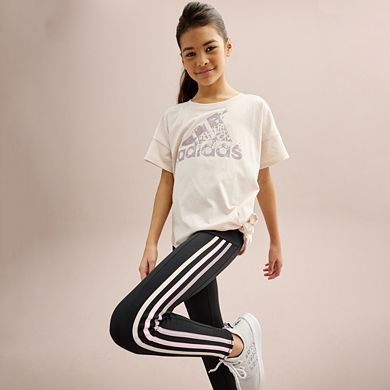 Girls 7-16 adidas 3s Cellphone Pocket Leggings