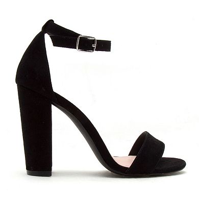 Qupid Cashmere-01 Women's Dress Sandals 
