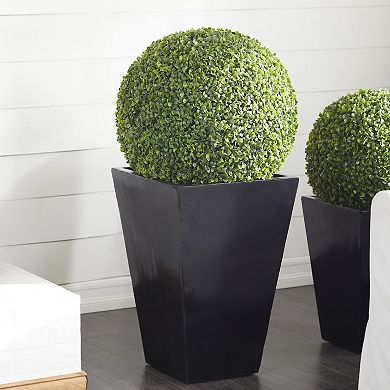 Stella & Eve Artificial Foliage Tall Topiary with Realistic Leaves and ...