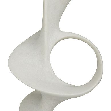 Stella & Eve Polystone Sculpture with Black Base